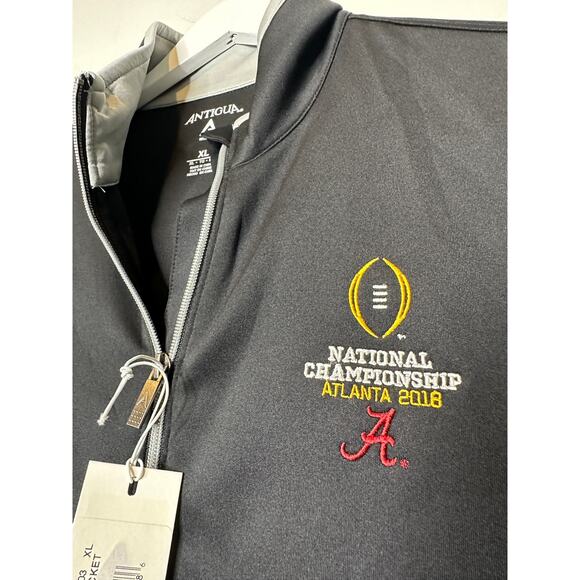 NWT Alabama Football 2018 Atlanta National Championship Womens XL Jacket Gift - Picture 3 of 11